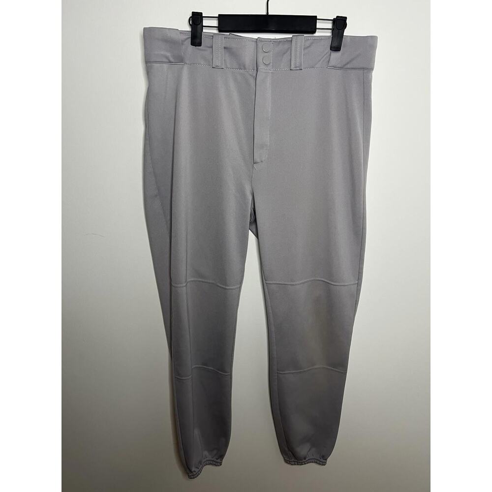 Wilson Men LG Grey Baseball‎ Athletic Sport Long Pants Outdoors Uniform